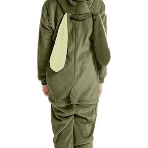 Kids Green Bunny Costume
